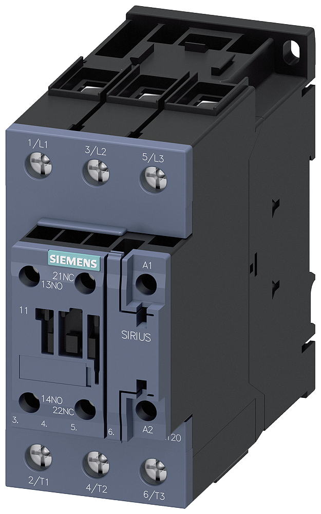 Contactor Seimens SIEMENS: power contactor, AC-3e/AC-3, 80 A, 37 kW / 400 V,